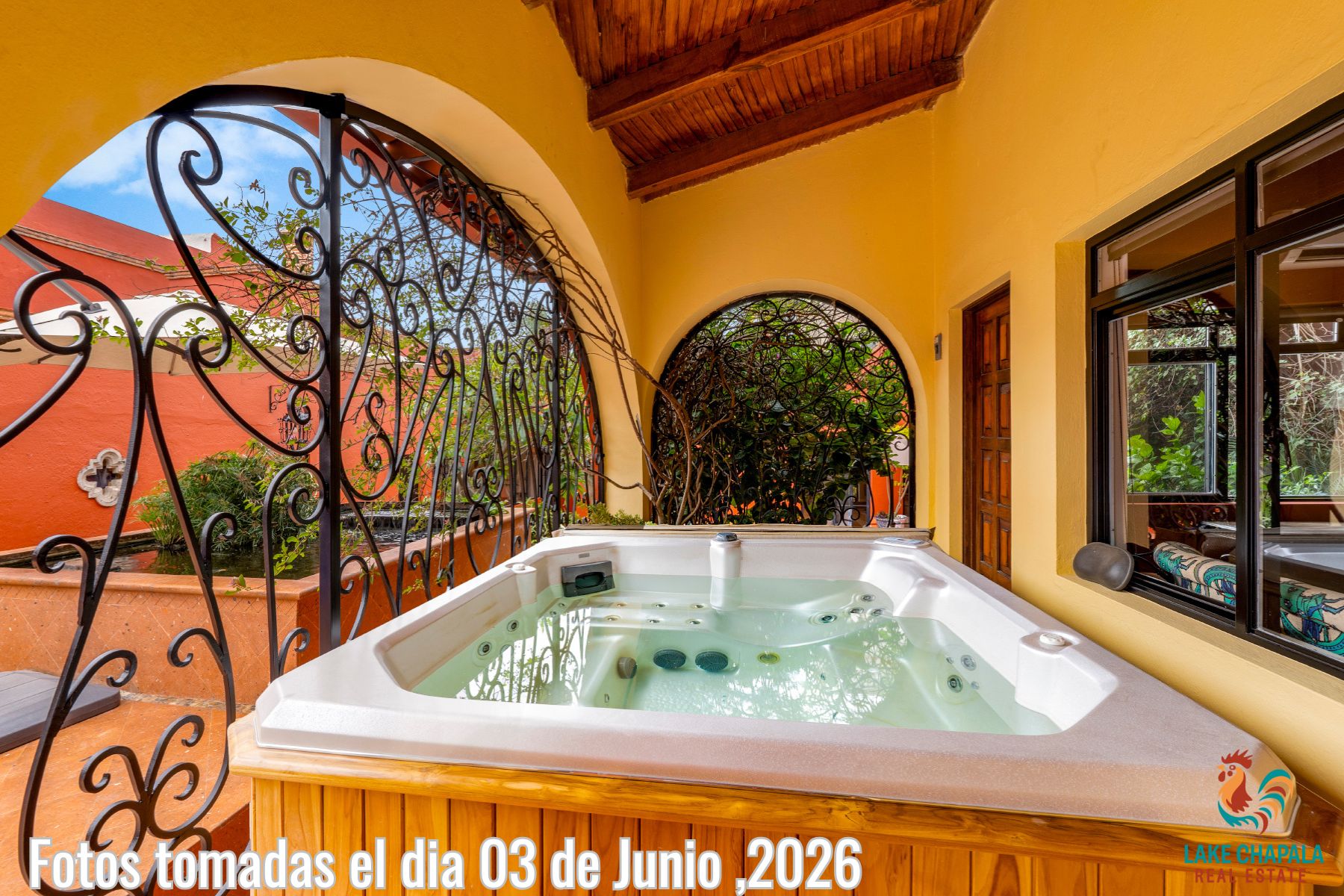006 Hot Tub Terrace off Ground Floor Master
