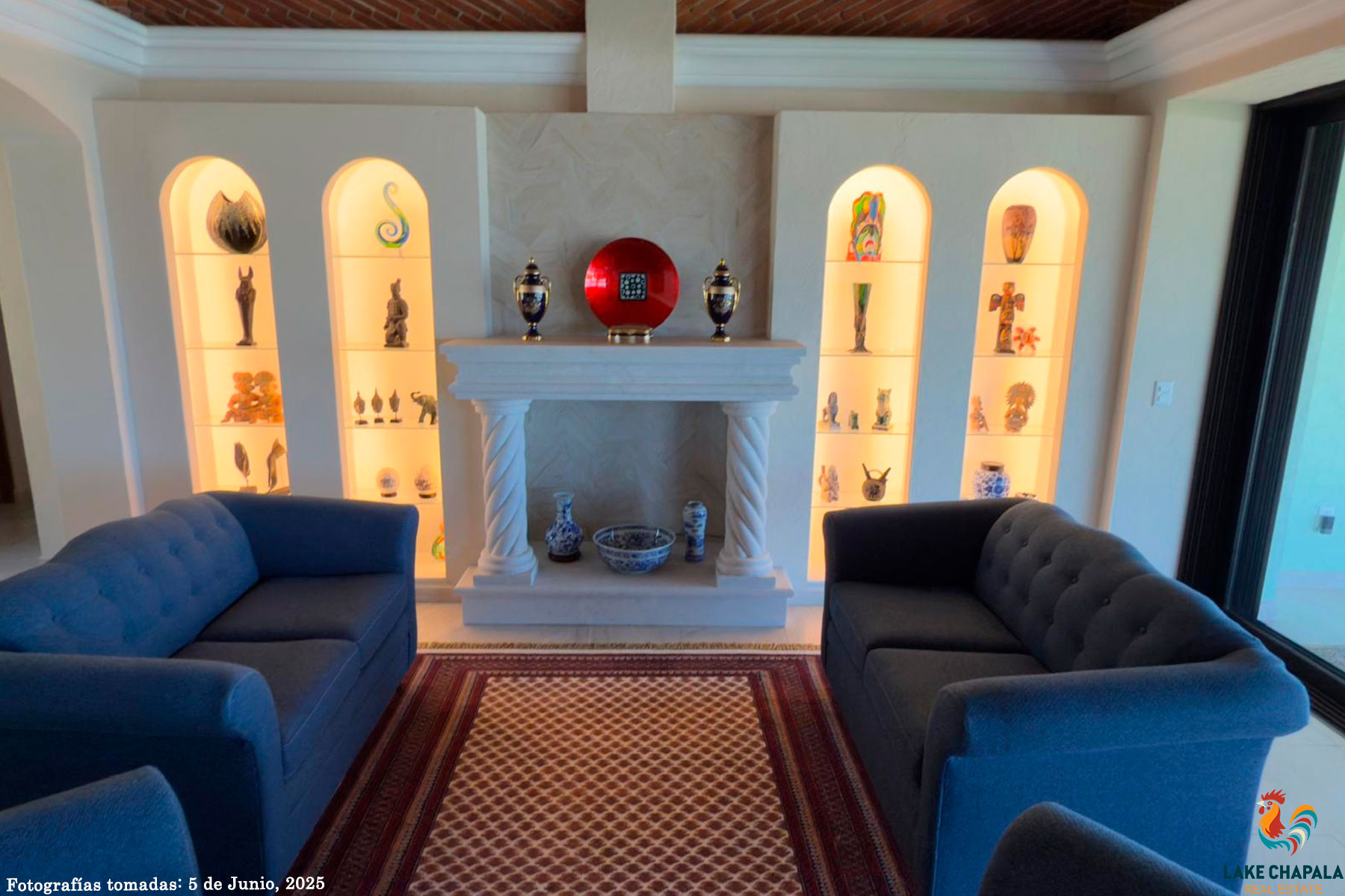 13 Museum Quality Display Wall in Livingroom