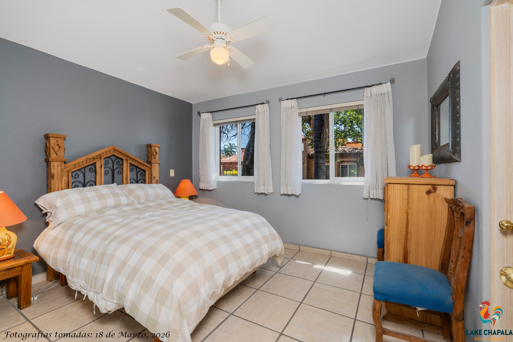 16 Guest Room with Twin South Facing Windows