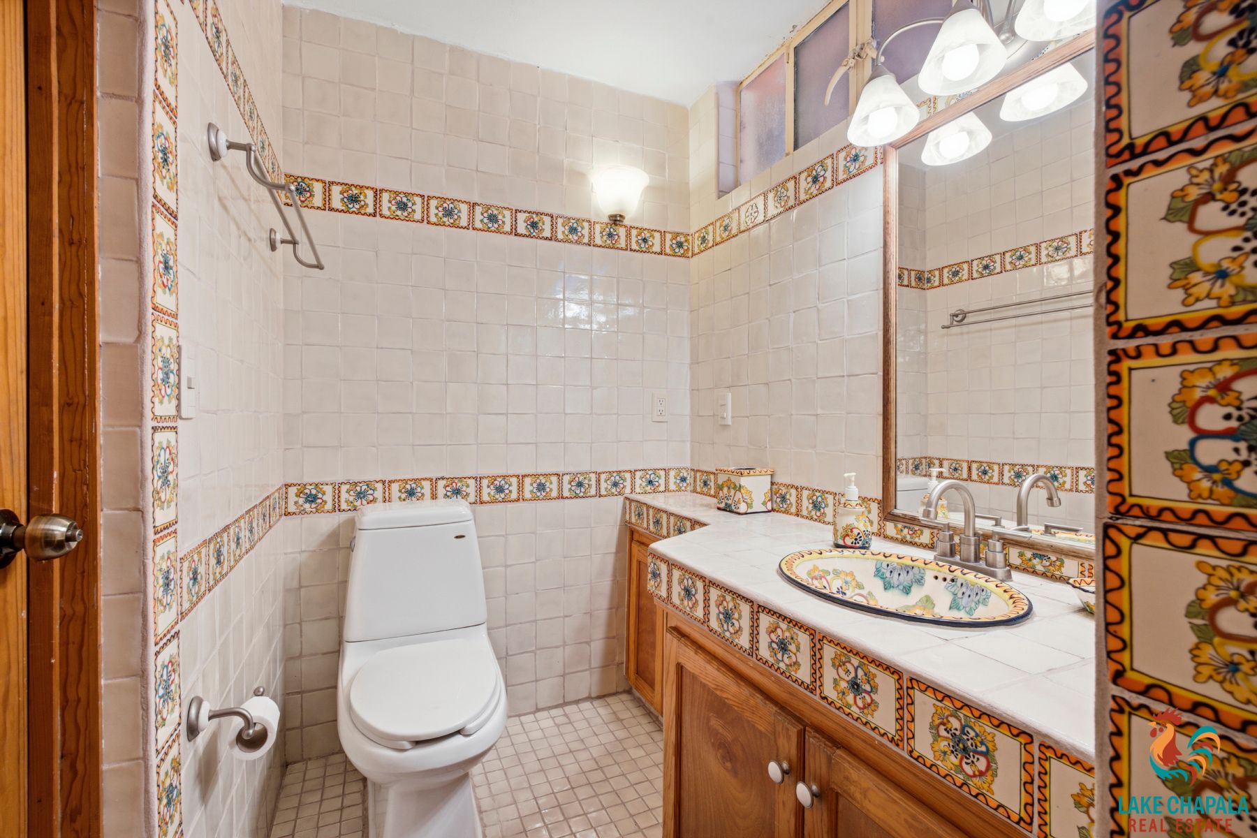 14 Master Suite with Hand Painted Televera Tiles