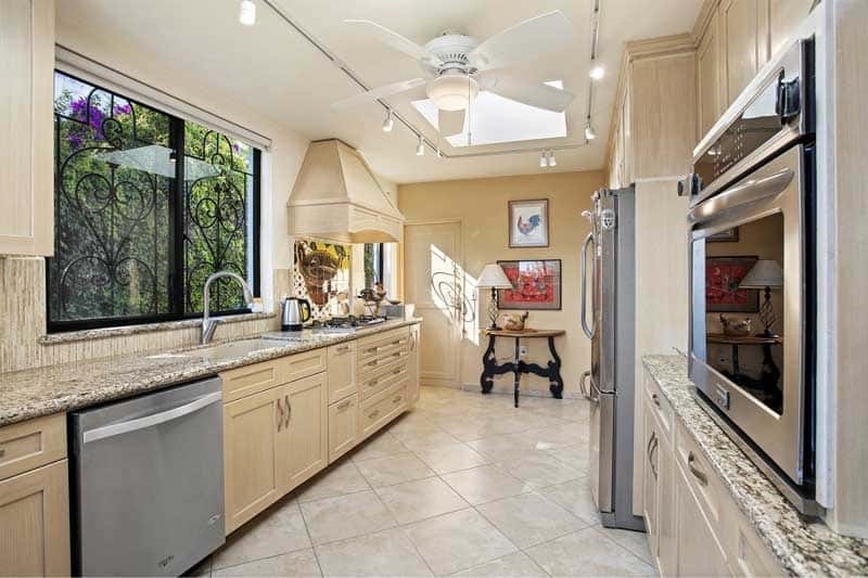 16 Twin Skylights Bathe the Kitchen in Natural Light