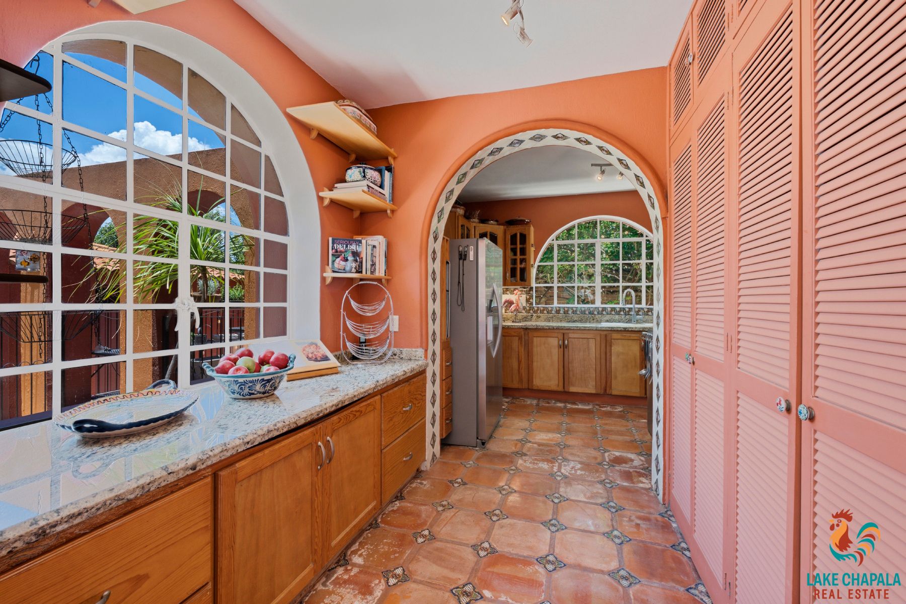 06 Butlers Pantry Flows from Kitchen to Dining Room
