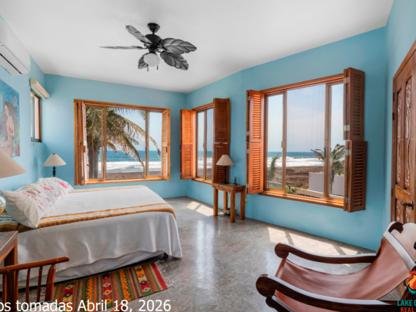 01 Second Floor Master Suite with Ocena View