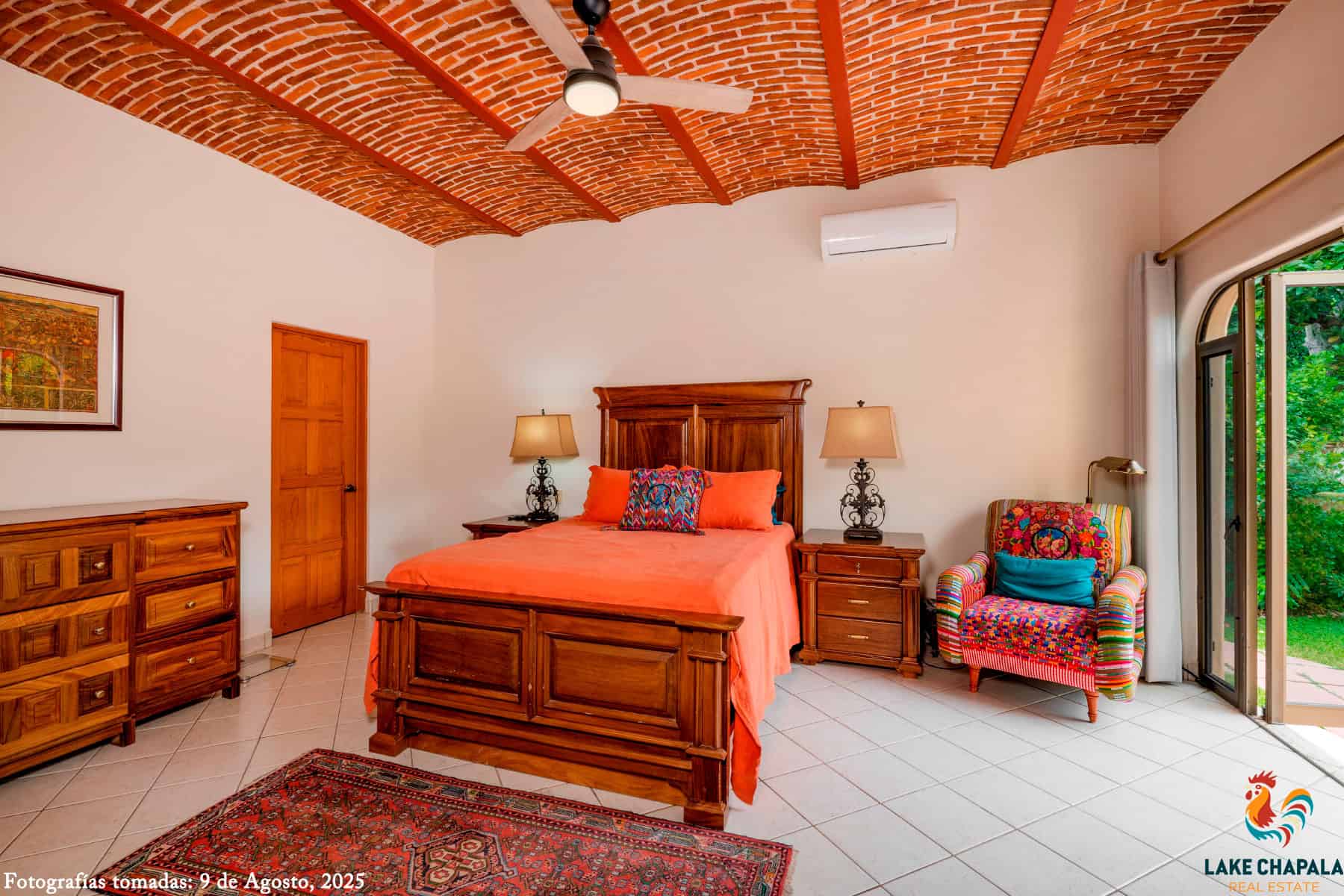 09 Main Floor Master Suite with Garden and Pool Access