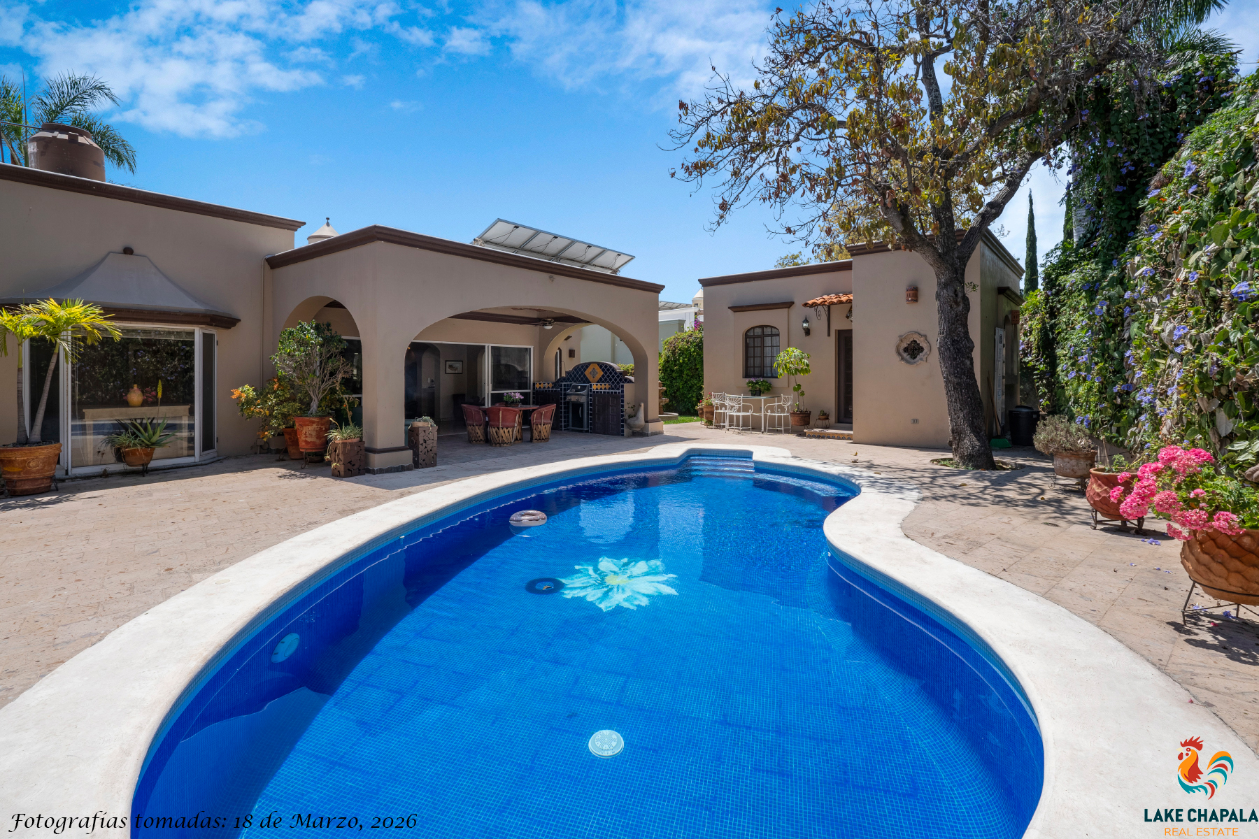 11 Pool Courtyard with Entertaining Terrace and Casita
