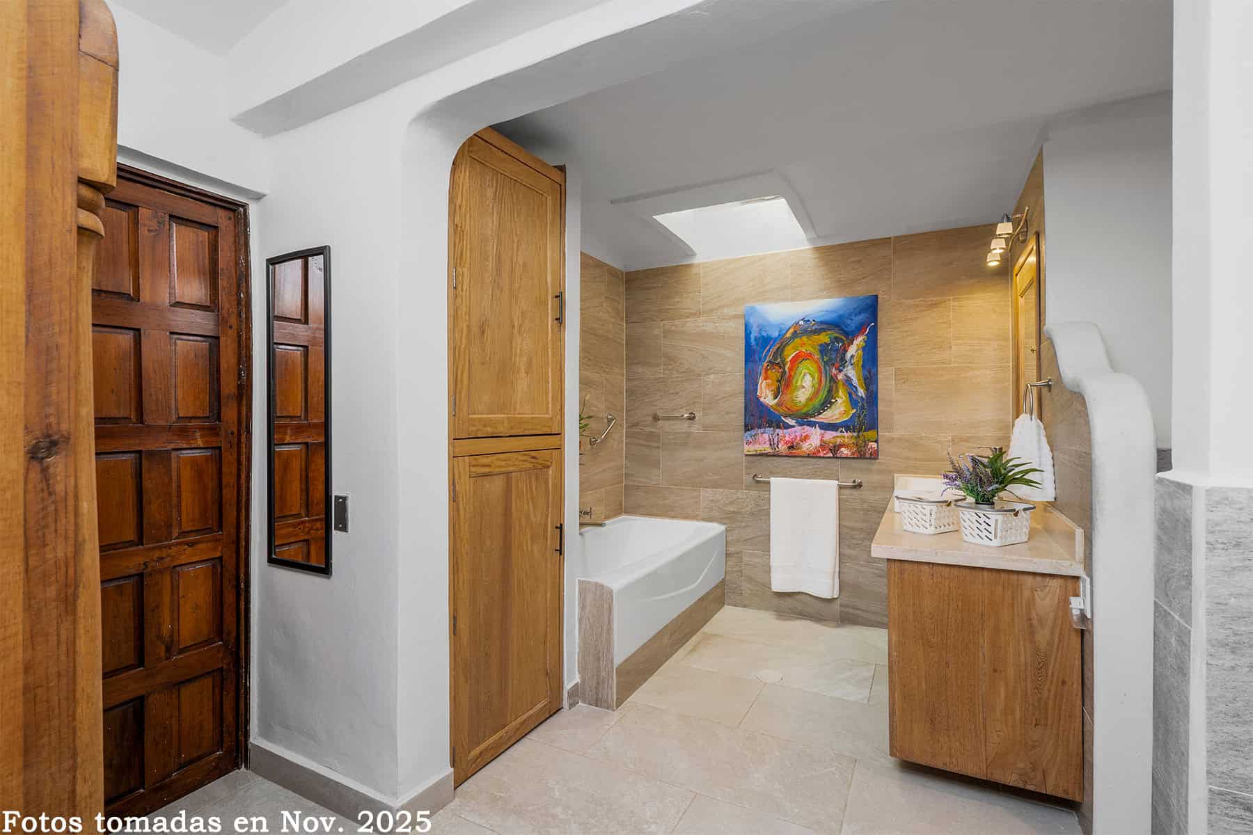 08 Ground Floor bath has a Soaking Tub AND Walk In Shower