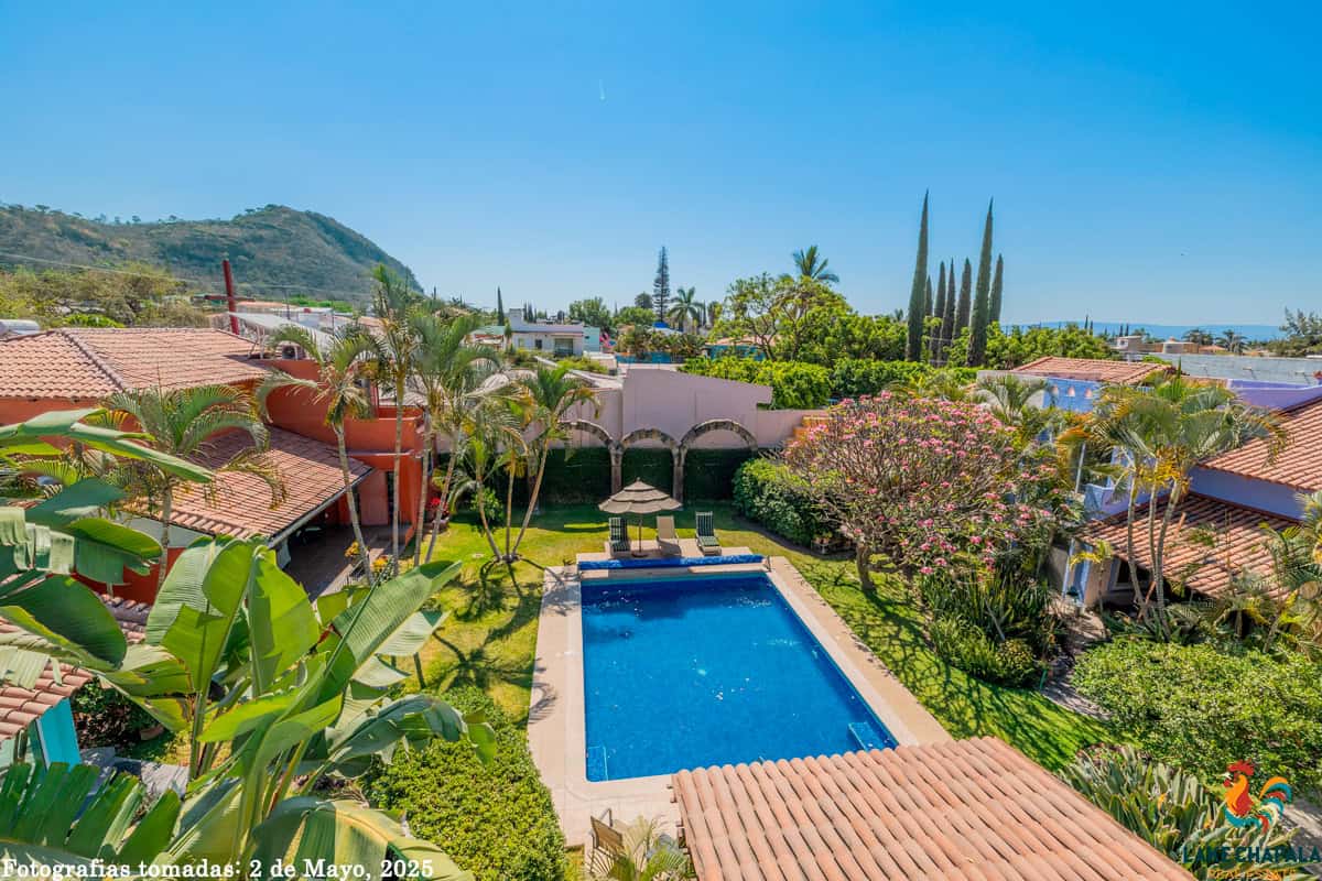 08 Small Compound Features Full Sized Pool and Lush Gardens
