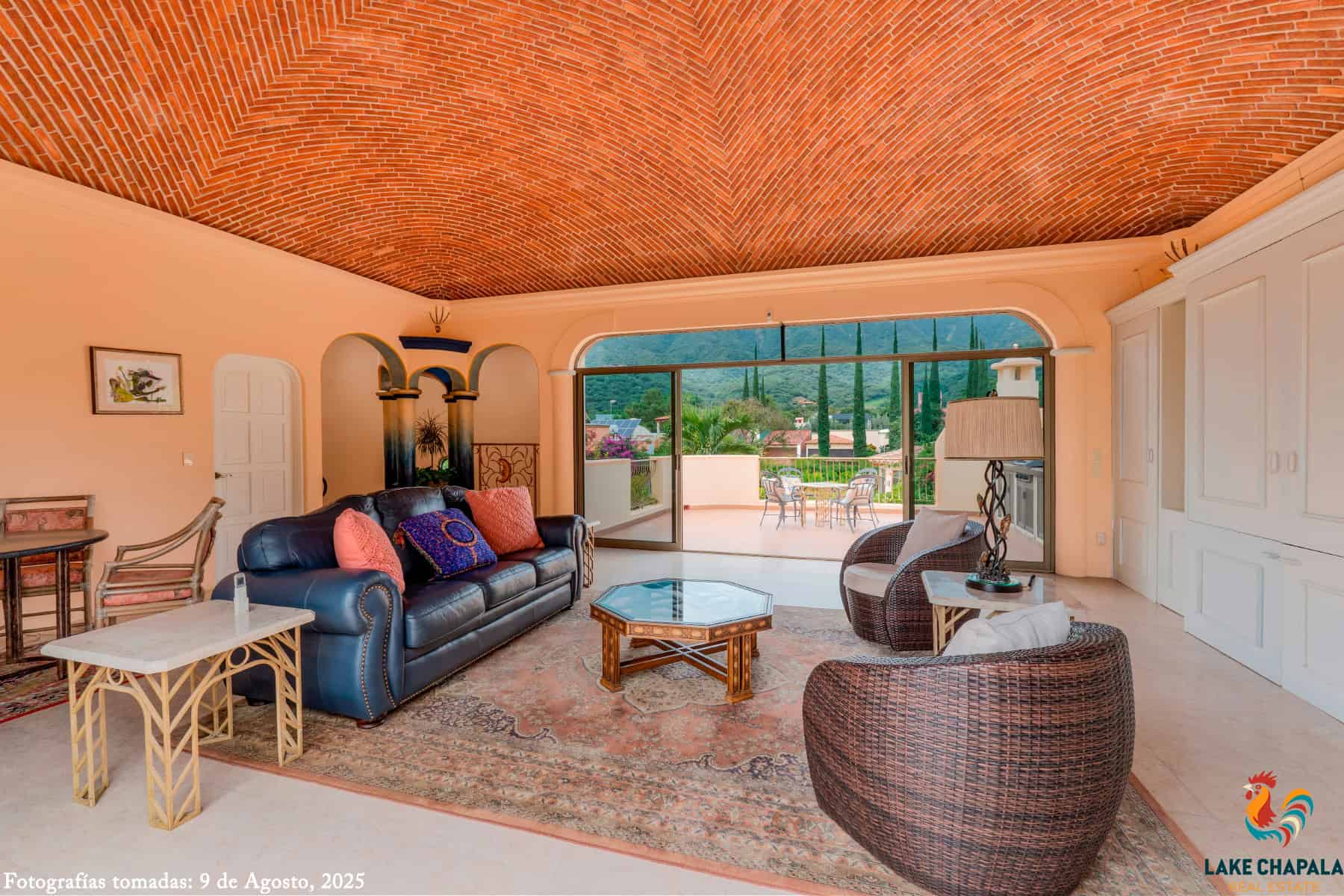 07 Second Floor Great Room and Mountainn View North Terrace