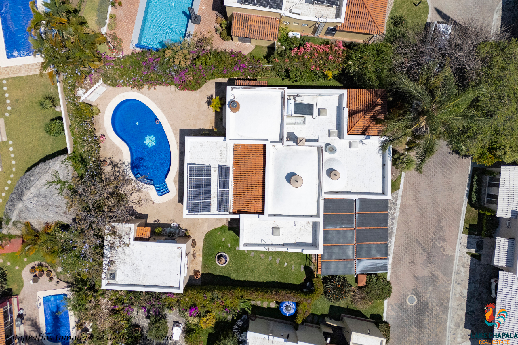 01 Largest Lot in LaHuerta side gardens , heated pool, casita