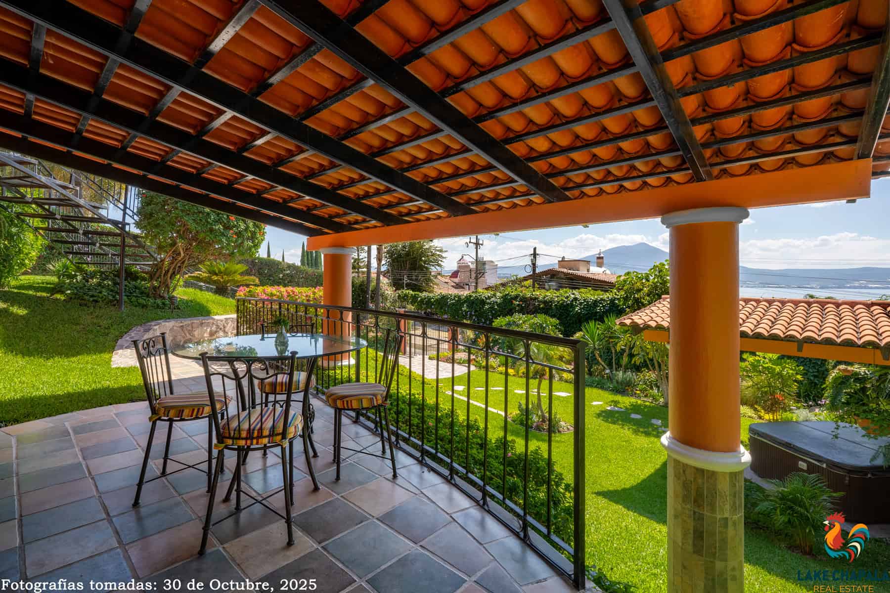 14 Casita Terrace with Views of the Lake, Garden and Distant Mount Garcia