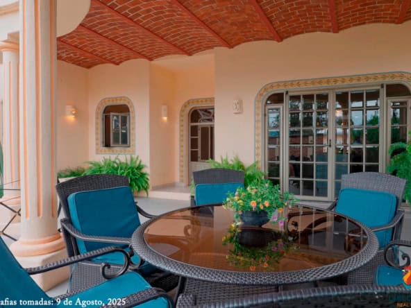 01 South Garden View Porch for Lingering Brunches or Casual Lunches