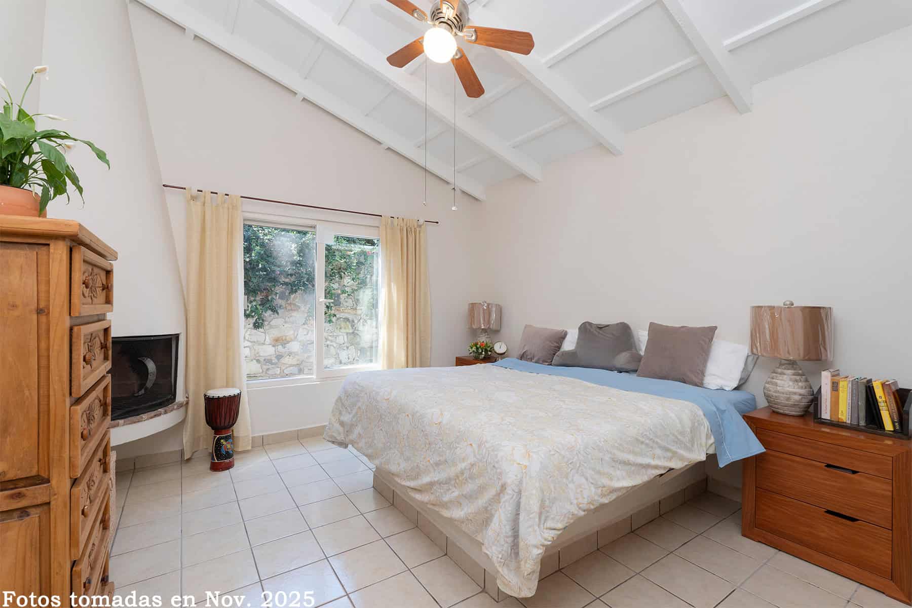 07 Ground Floor Master has South Facing Windows, a Fireplace and Ensuite Bath