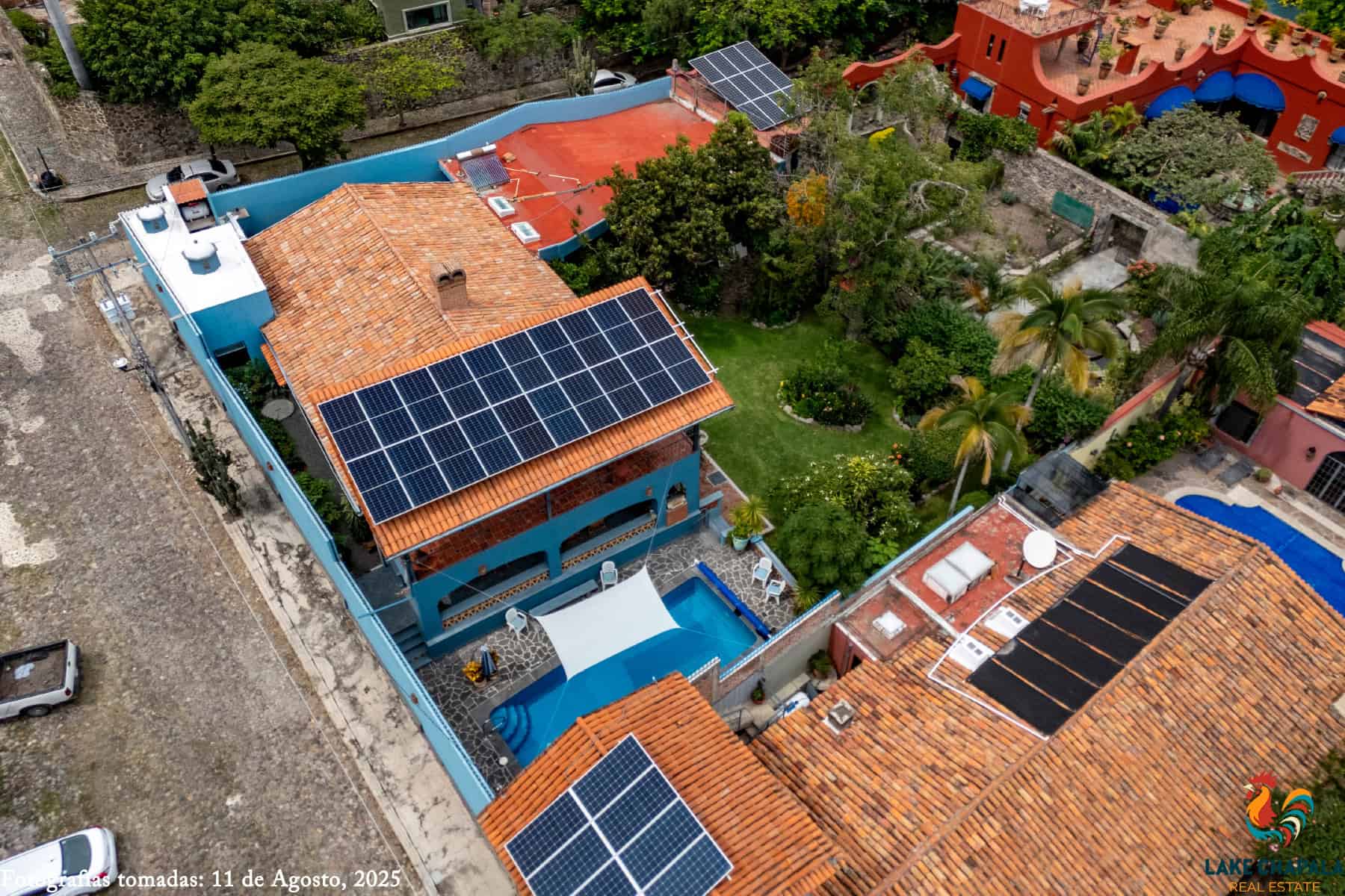 12 Large Corner Lot offers Lock and Go with Solar Electric and Solar Hot Water