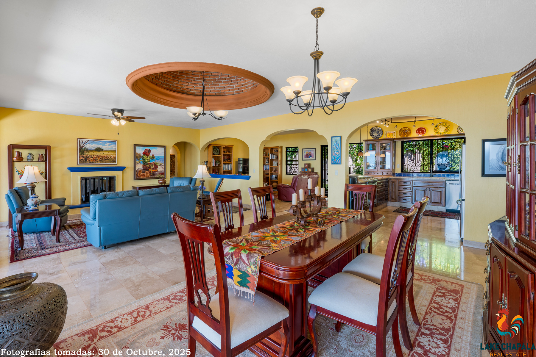 10 The Great Room is Zoned into Dining, Living, Kitchen and Den ALL with AMAZING VIEWS