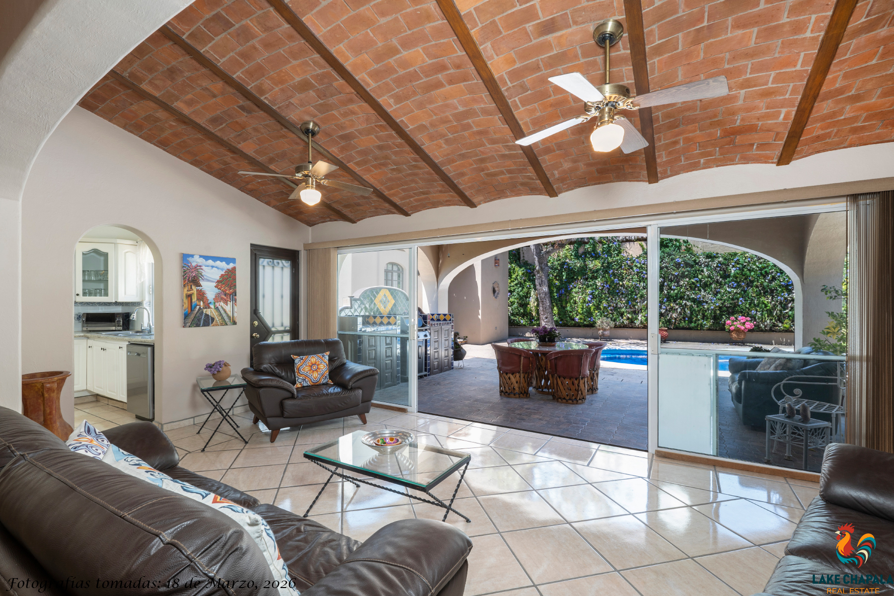 10 Open Concept Allows Easy Flor from Great Room , Kitchen, Living Room Entertaining Terrace and Pool