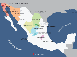 Mexico-wine-region-map