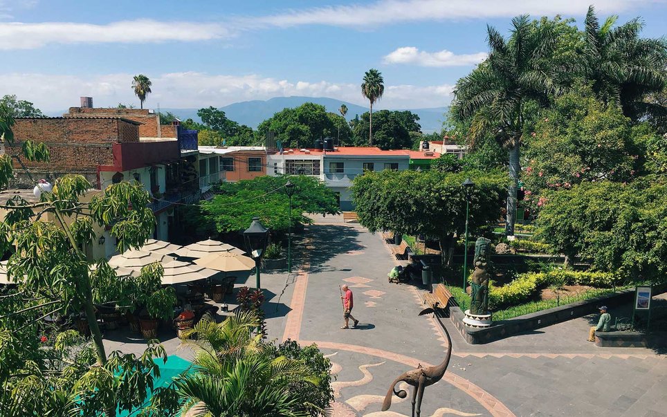 Ajijic Mexico town center
