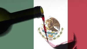 wine and flag