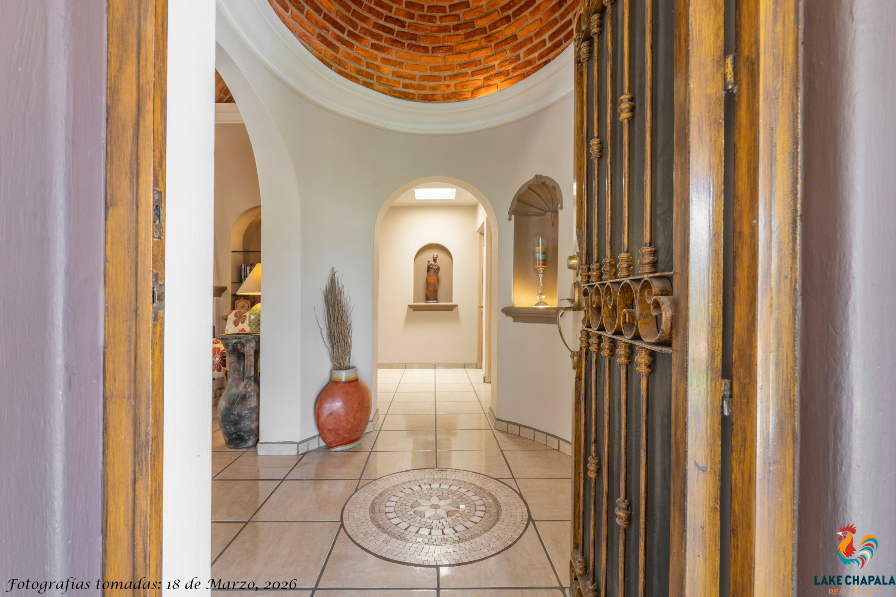 03 Rotunda Foyer with Mosaic Floor