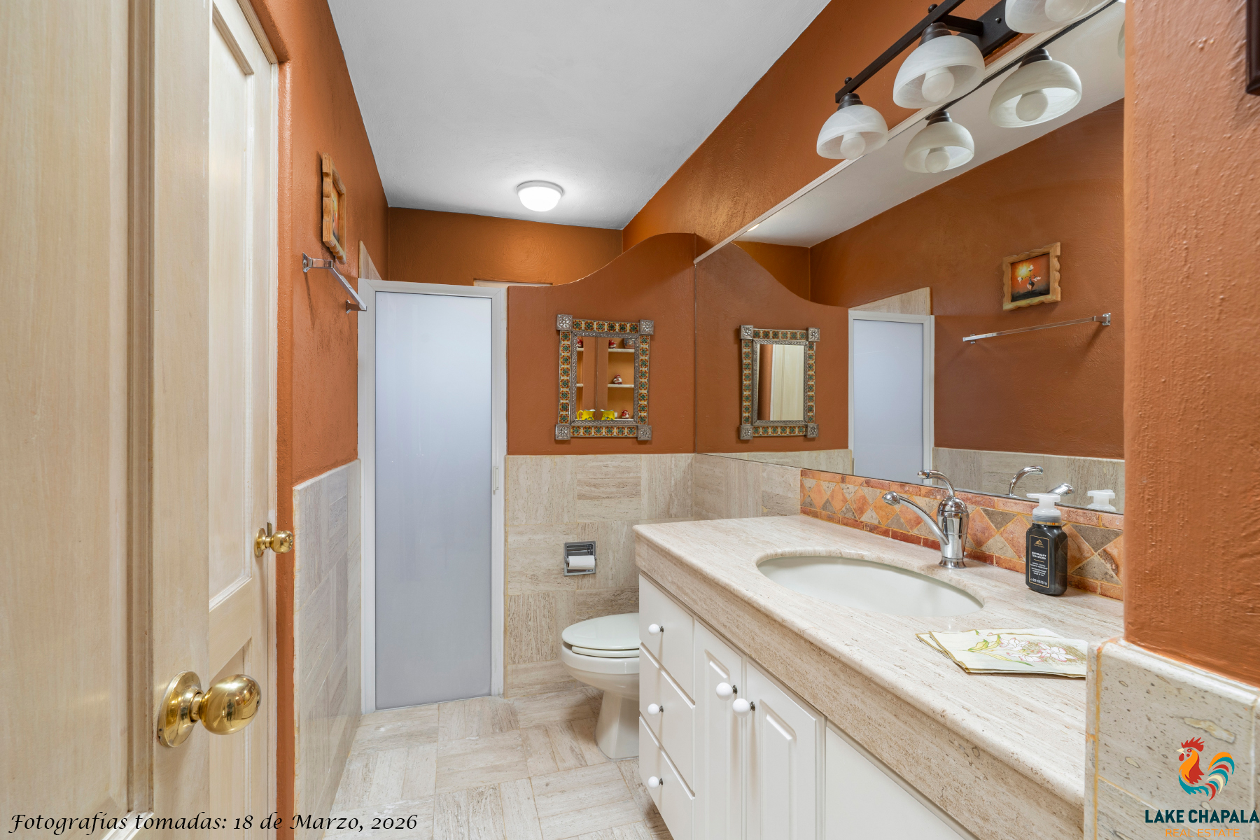 17 Guest Bathroom with Walk In Shower